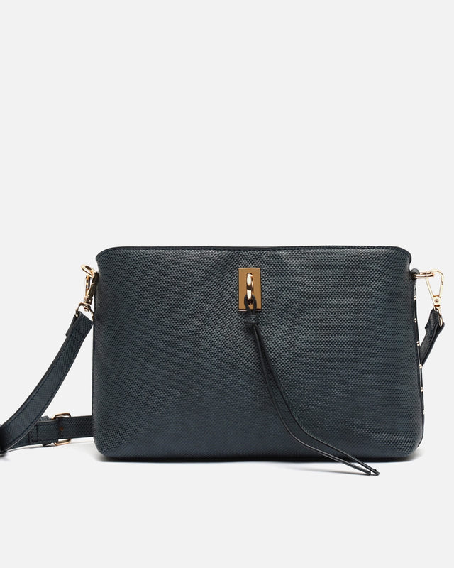 Engri bolso bandolera pequeño con detalles metálicos