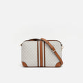 Eveline small crossbody bag with monogram print 