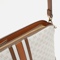 Eveline small crossbody bag with monogram print 