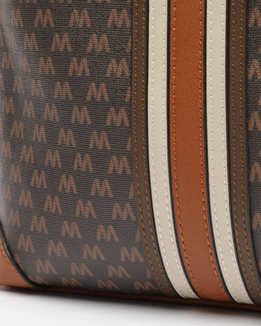 Eveline small crossbody bag with monogram print 