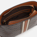 Eveline small crossbody bag with monogram print 