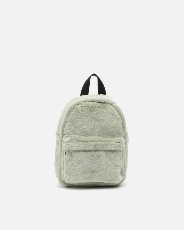 Mochila peluda efeito pelo ED.