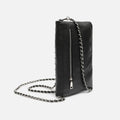 Olu-1 bolso bandolera con detalles metalizados y doble asa 