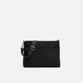 Nebula nylon crossbody bag with neoprene texture 