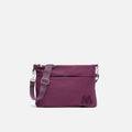 Nebula nylon crossbody bag with neoprene texture 