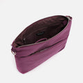 Nebula nylon crossbody bag with neoprene texture 
