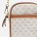 Monograms mini crossbody bag for phone with monogram print 