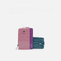 Carteira de verniz rosa