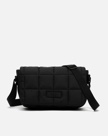 Puki small quilted nylon crossbody bag 