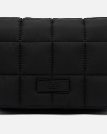 Puki small quilted nylon crossbody bag 