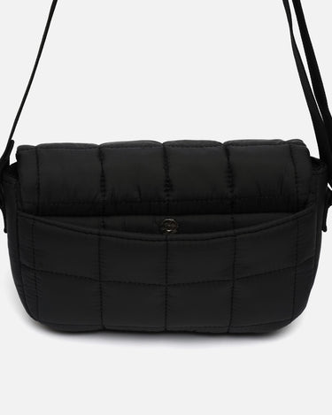 Puki small quilted nylon crossbody bag 