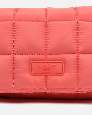 Puki small quilted nylon crossbody bag 