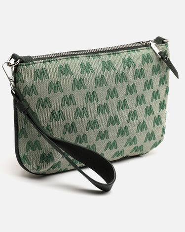 Mongra kleine Umhängetasche mit Handgriff und Monogramm-Print 