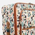 Medium printed suitcase forest 