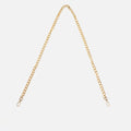 Gold metallic shoulder strap for bag 