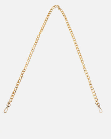 Gold metallic shoulder strap for bag 