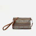 Misi small crossbody bag with jacquard print 
