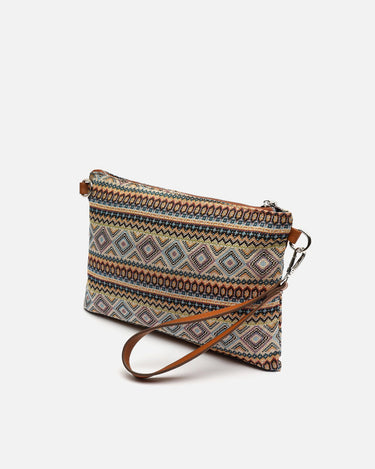 Misi small crossbody bag with jacquard print 
