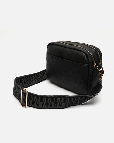 Galen crossbody bag with double zipper 