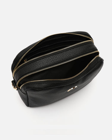 Galen crossbody bag with double zipper 