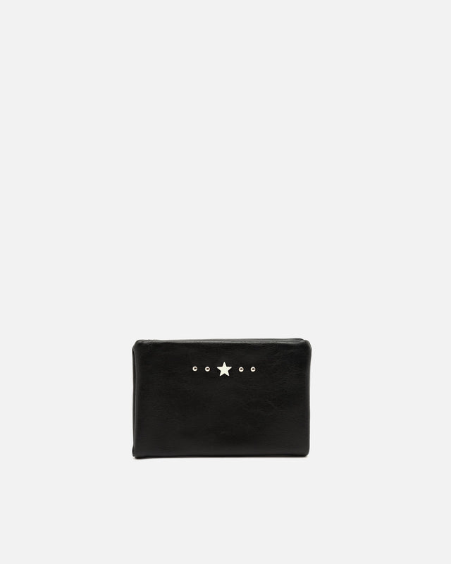 Nescoji porte-monnaie moyen avec détails métalliques ED.