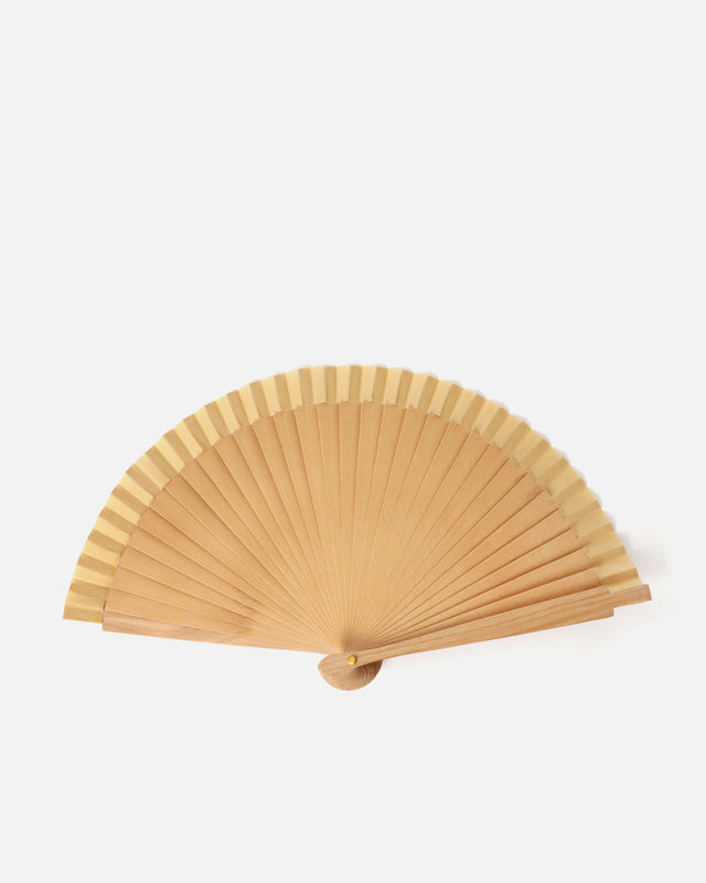 Liso abanico de madera
