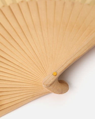 Liso Abanico de madera 