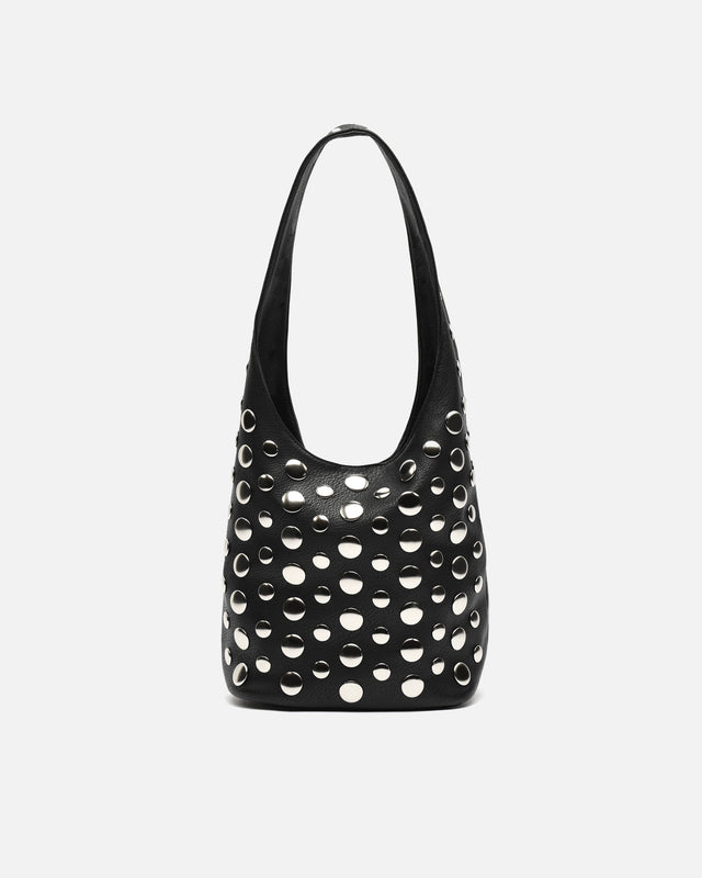 Tudi-1 bolso de hombro pequeño con detalles metálicos ED.