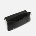 Jacumy bolso bandolera de fiesta pequeño con detalles metálicos 