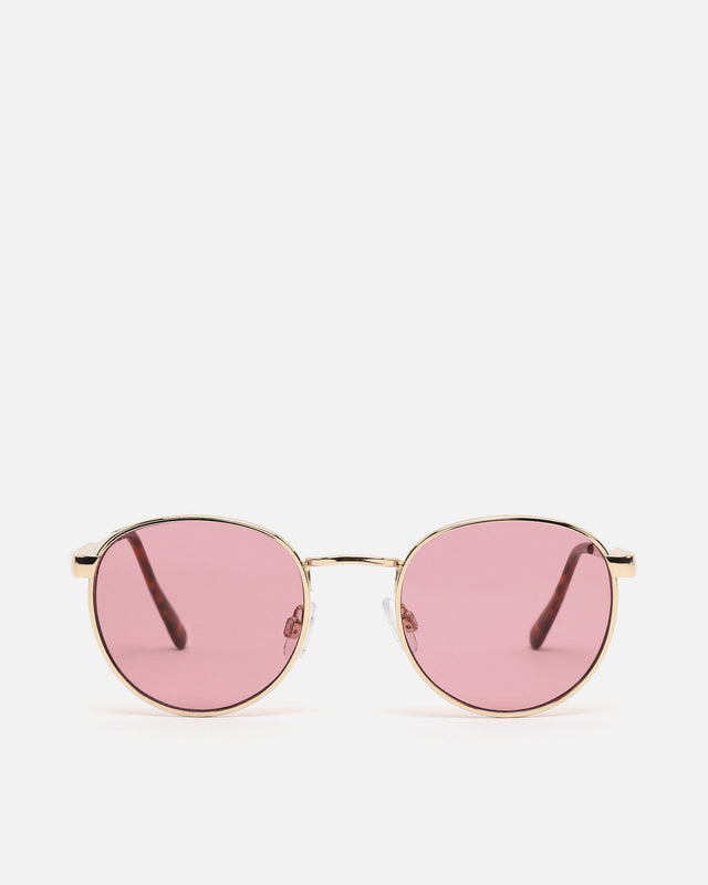 Momoka gafas de sol redondas con montura metálica