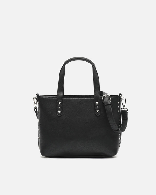 Macota bolso tote pequeño con asa bandolera y detalles metálicos