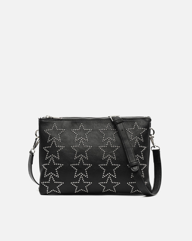 Estre crossbody bag with star-shaped metal details 