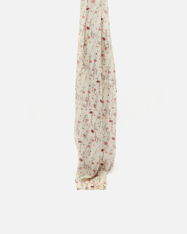 Poppy fular estampado