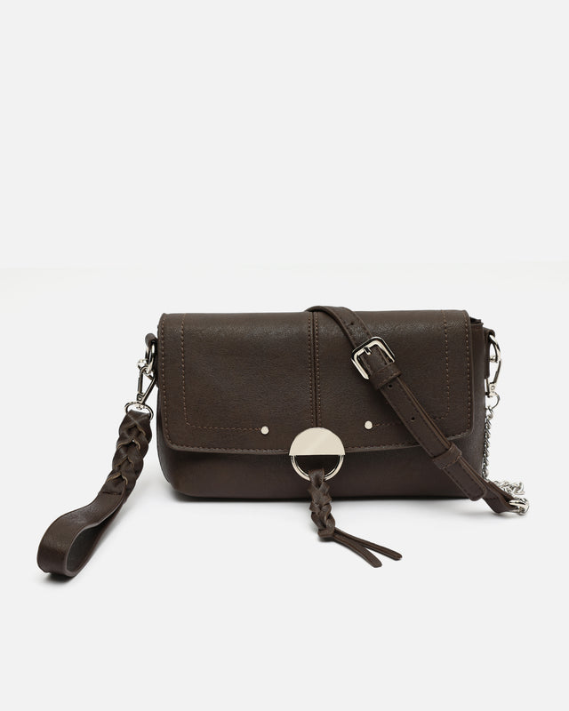 Nuro bolso bandolera pequeño con solapa