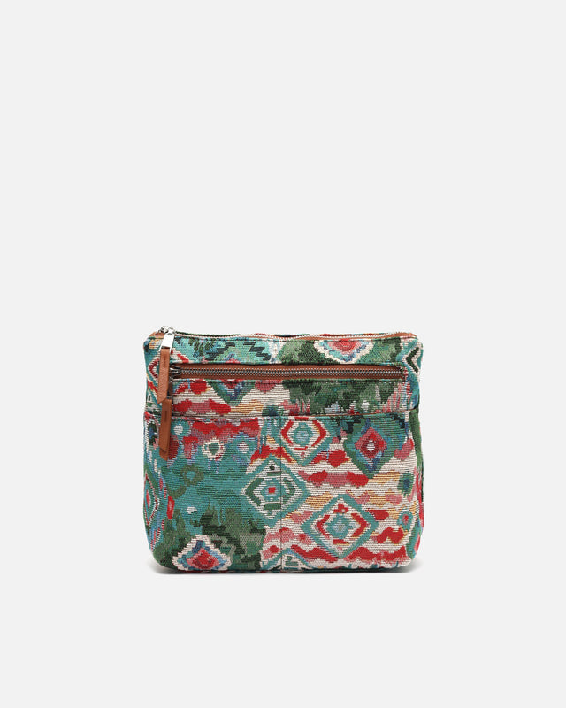 Zaria organizador con estampado jacquard