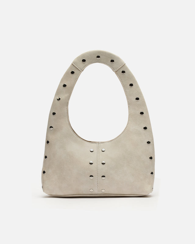 Estran  small hobo bag with metallic details 