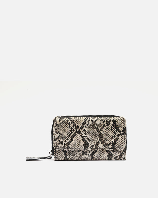 Serpis porta-moedas grande animal print