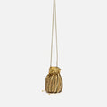 Saqui bolso pequeño estilo bucket con abalorios 