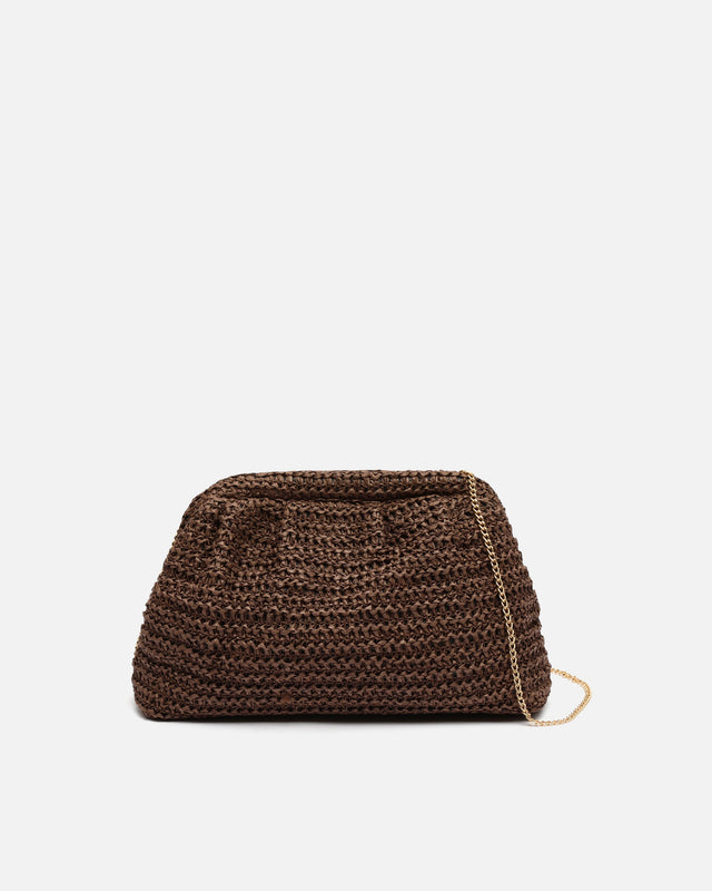 Ropo bolso bandolera efecto rafia