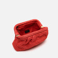 Ropo bolso de mano e bandolera efecto rafia 
