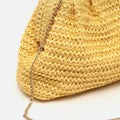 Ropo bolso de mano e bandolera efecto rafia 