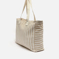 Playa Bolsa para la playa grande con estampado jacquard 