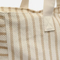Playa Bolsa para la playa grande con estampado jacquard 