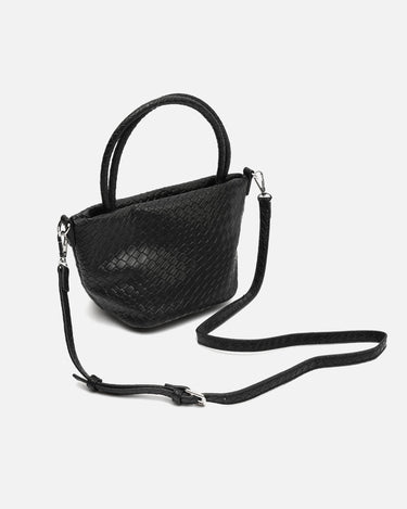 Trena Bolso estilo tote con acabado trenzado 