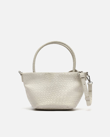 Trena Bolso estilo tote con acabado trenzado 