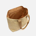 Eisi bolso shopper grande efecto rafia 