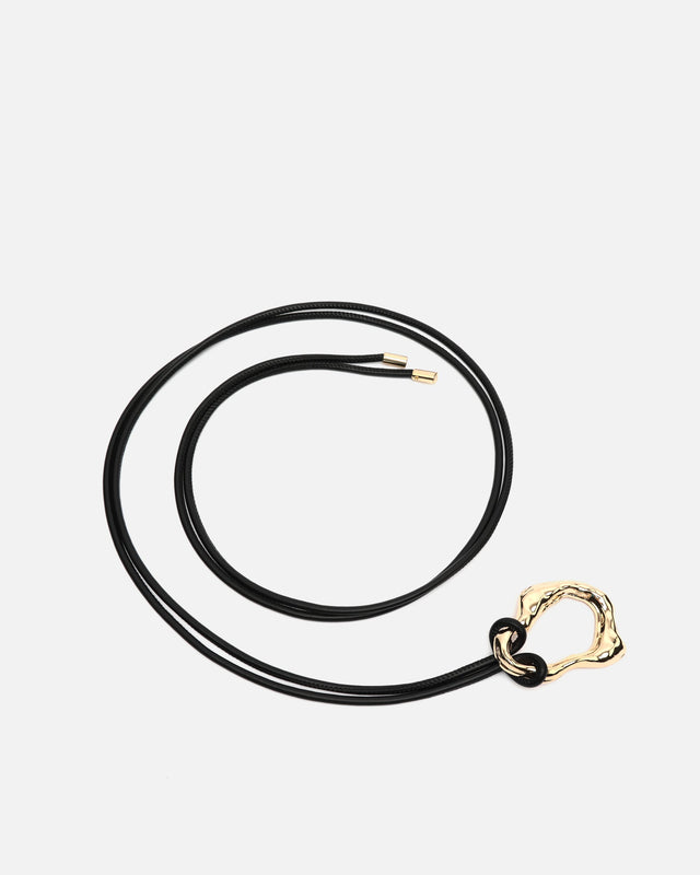 Jarisa ceinture corde effet cuir
