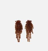 Ambar pendientes largos 