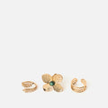 Flower set anillos 