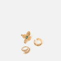 Flower set anillos 